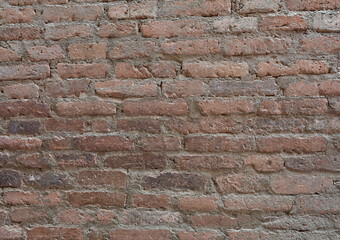 Vintage red brick wall texture