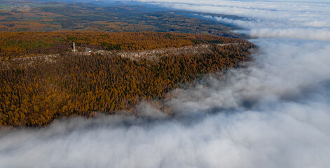 Table Mountain Decinsky Sneznik, Czech Republic