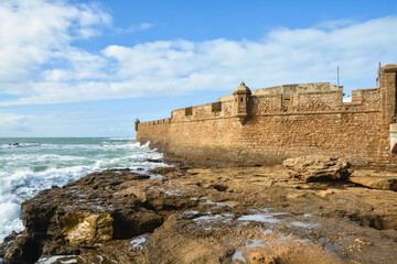 Fototapeta na wymiar Fort in Cadiz.