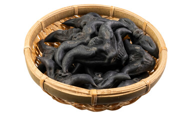 Obraz premium Hong Kong 2020 : A basket Of Water Chestnut Without Background