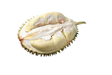 Hong Kong 2011 : A Cut Durian Without Background