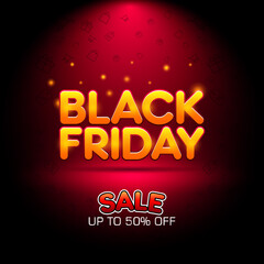 Black Friday, Sale and discounts banners