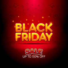 Black Friday, Sale and discounts banners