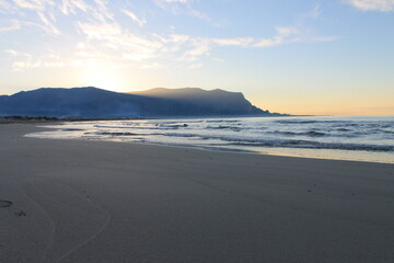 Fototapeta premium sunset at the beach
