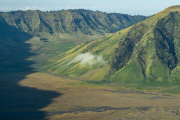 Mount Bromo from Pundak Lembu viewpoint in Bromo tengger semeru national park