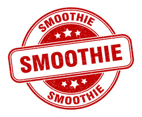 smoothie stamp. smoothie label. round grunge sign