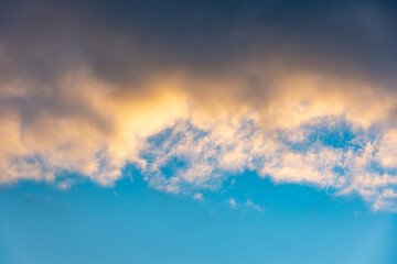 clouds in the sky