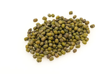 Dry raw beans mung for cooking