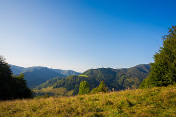 Plakat Velka Fatra Borisov mountains landscape