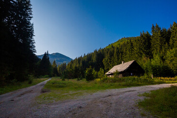 Velka Fatra Borisov mountains landscape