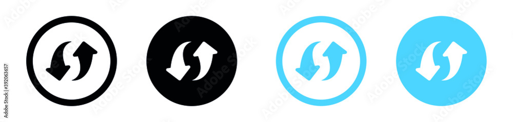 Poster Reload icon / Refresh icon / Update icon / convert icon
