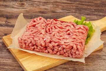 Minced meat - pork and beef