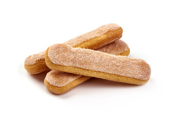 Sugar cookies, isolated on white background
