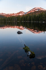 Rocky Mountain National Park Colorado Alpine Lake - 392075859