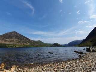 View over crummock water , Lake district, Cumbria 