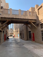 Obraz premium street in the town country