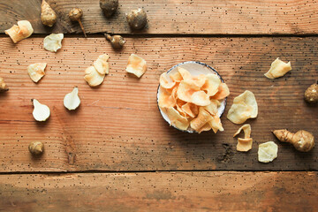 Topinambur Chips Gemüsechips