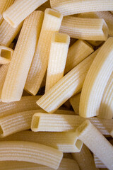 Different types of pasta stock