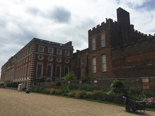 Hampton Court palace in Richmond, England, United Kingdom