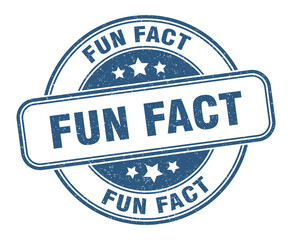 fun fact stamp. fun fact label. round grunge sign