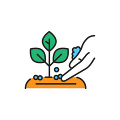 No pests color line icon. Pictogram for web page, mobile app, promo.