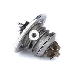 Katridge turbine car on white background. Transport