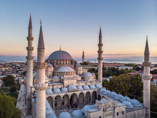 Turkey aerial drone high point view