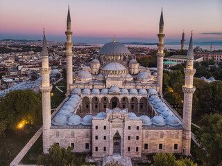 Turkey aerial drone high point view