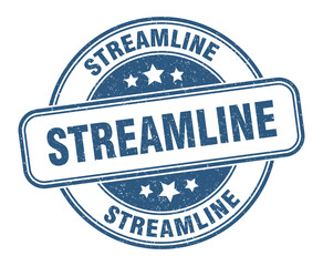 streamline stamp. streamline label. round grunge sign