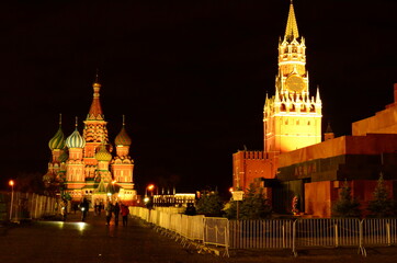city castle at night