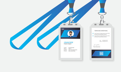  Simple and creative Id card template