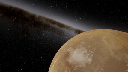 Planet with numerous prominent ring system © ANDREI