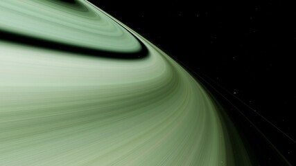 Planet with numerous prominent ring system © ANDREI