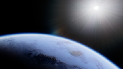 Planet with numerous prominent ring system © ANDREI