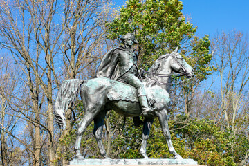 The General Von Stueben Statue at Valley Forge National Historical Park