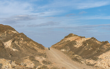 cycling in the desert