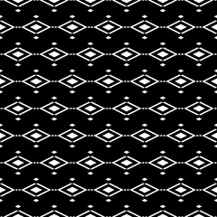 Seamless pattern. Diamonds, angle brackets wallpaper. Rhombuses, chevrons ornament. Ethnic motif. Shapes background. Geometric backdrop. Digital paper, textile print, web design, abstract. Vector art