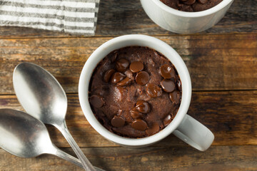 Homemade Chocolate Microwave Mug Brownie