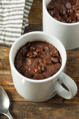 Homemade Chocolate Microwave Mug Brownie