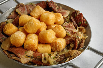 cassava with meat