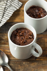 Homemade Chocolate Microwave Mug Brownie