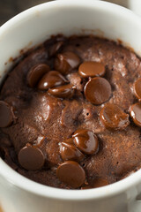 Homemade Chocolate Microwave Mug Brownie