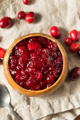Red Organic Sweet Cranberry Sauce