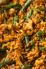 Homemade Thanksgiving Green Bean Casserole