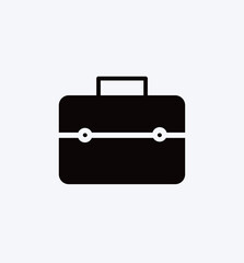 Isolated Briefcase Icon. Employment/Job Icon. Vector Illustration.
