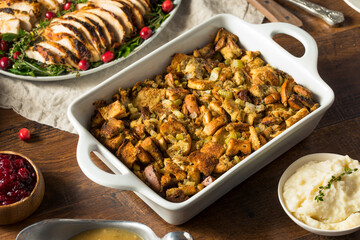 Homemade Thanksgiving Turkey Stuffing