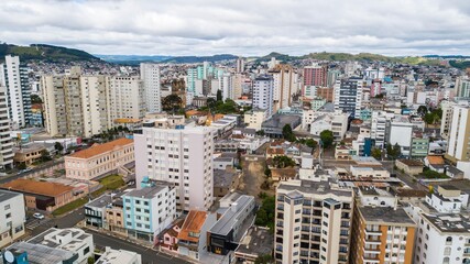 Fototapeta na wymiar Lages city center - Santa Catarina - Brazil