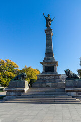 Obraz premium Monument of Freedom in city of Ruse, Bulgaria