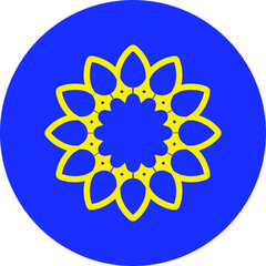 The Mandala Media Icon can be used for websites and other purposes