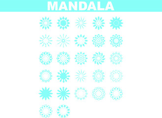 The Mandala Media Icon can be used for websites and other purposes